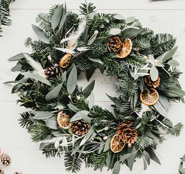 Christmas Wreath Workshop at The Anchor