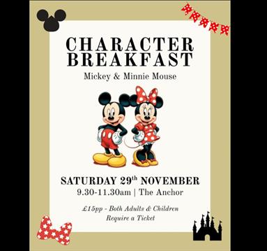 Character Breakfast with Mickie & Minnie