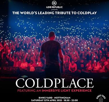 Coldplace The World's No.1 Coldplay Tribute Act | Binks Yard