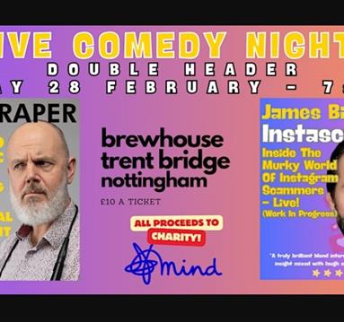 Live comedy - charity event