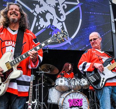 Moving Pictures - Rush Tribute Band on stage