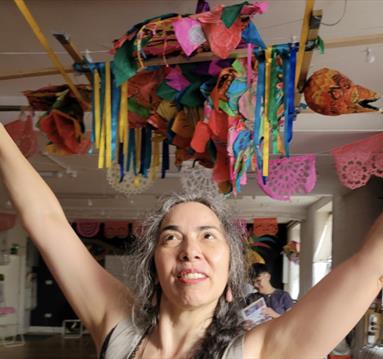 Photo of a woman dancing