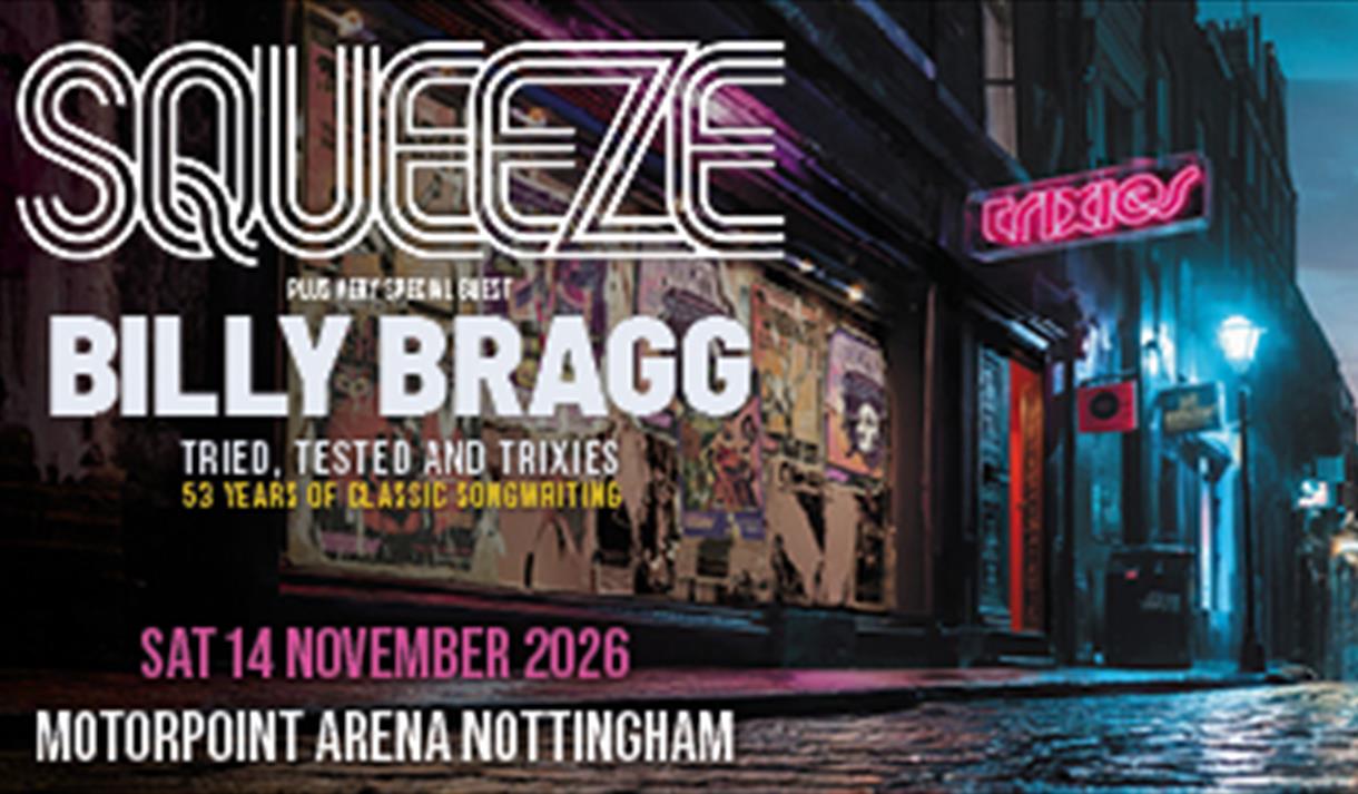 Squeeze - Plus Very Special Guest Billy Bragg
