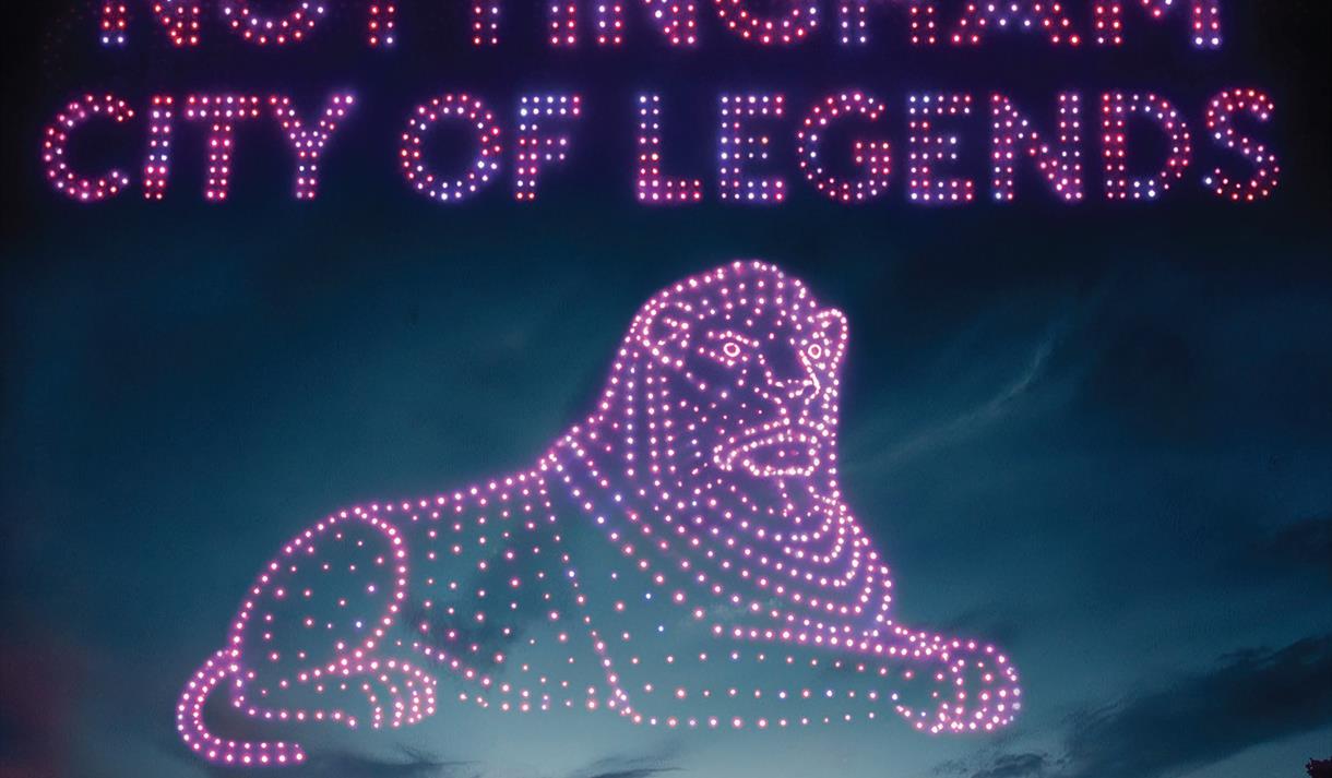 Drone Show: Nottingham City of Legends