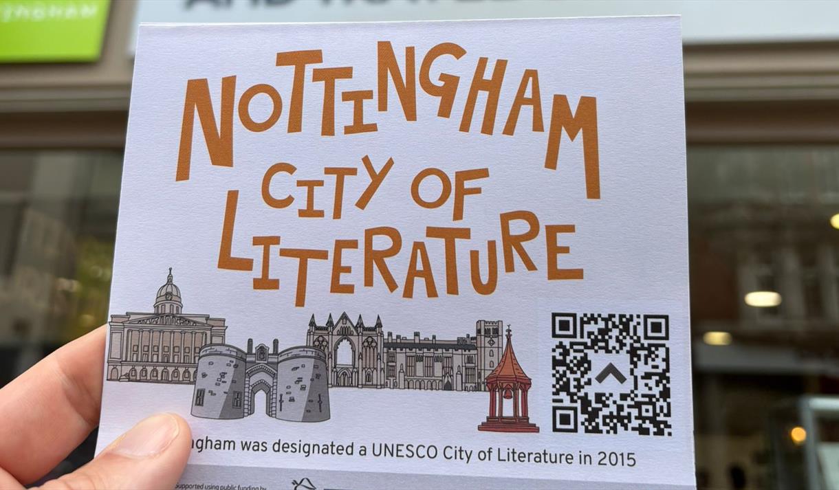 Nottingham City of Literature Map