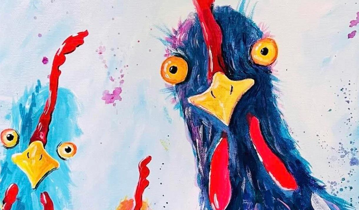 Paint Chickens at Bendigo Lounge with The Paint Club
event Image