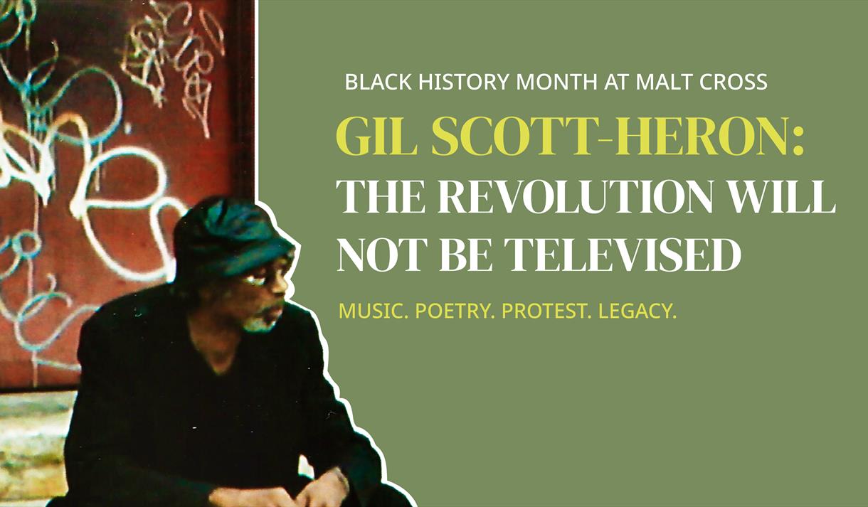 Gil Scott-Heron: The Revolution Will Not Be Televised
