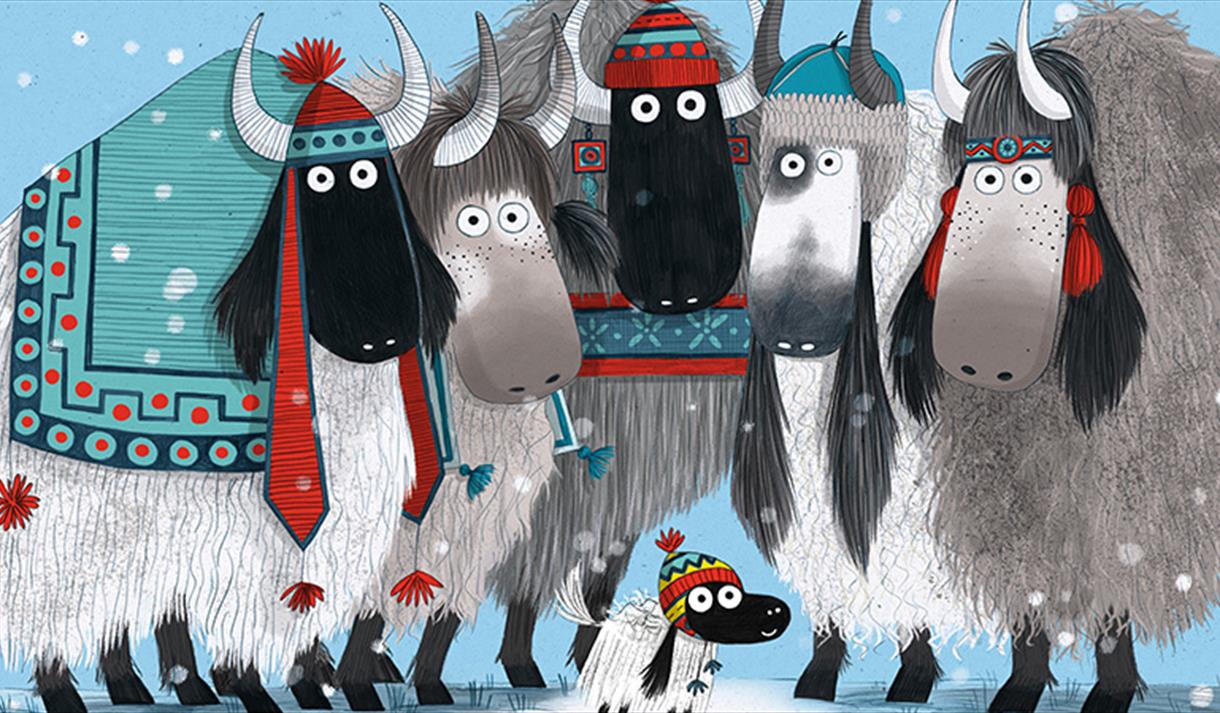 Animated Yaks