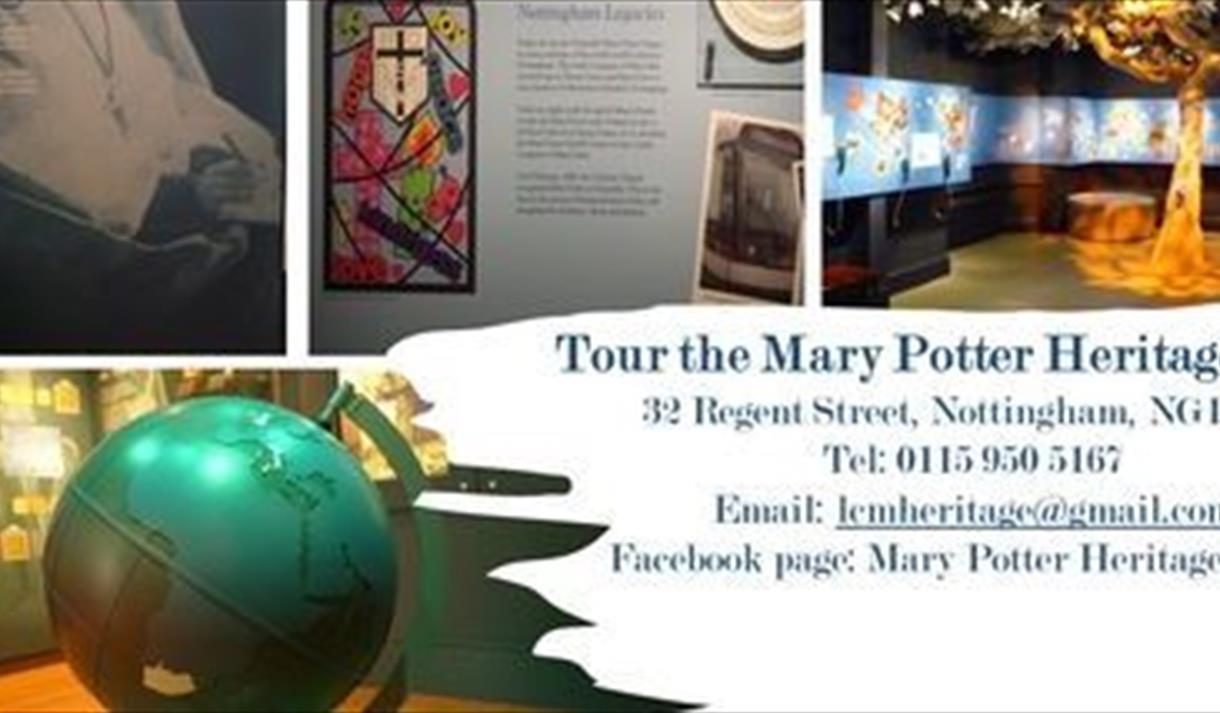 Graphic for the Heritage Open Days at Mary Potter Heritage Centre