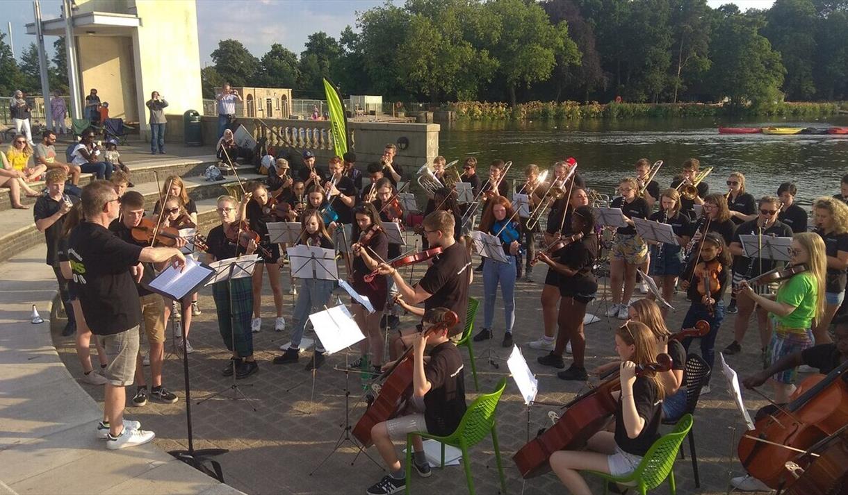 outdoor concert
