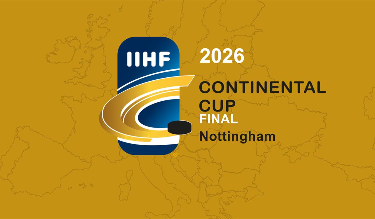 Event poster with tournament graphic