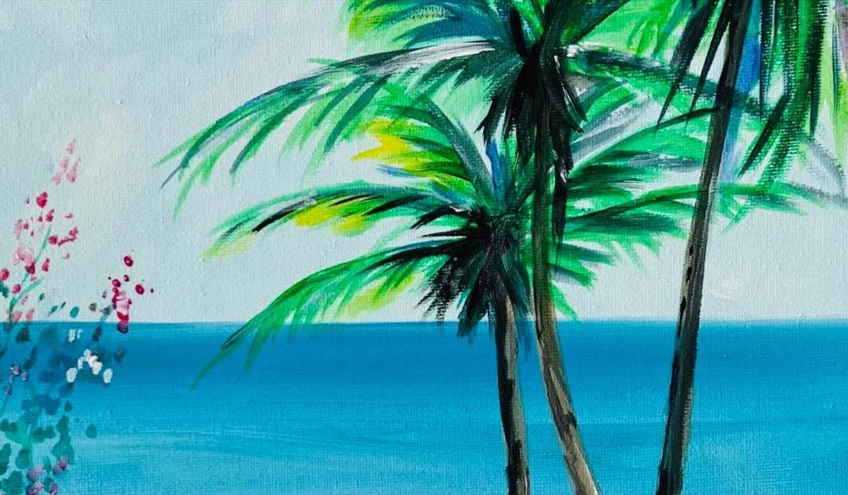 Paint a Palm Tree Beach at Faradays with The Paint Club
event Image