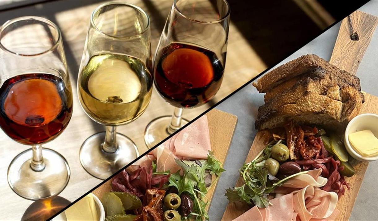 food and wine selection