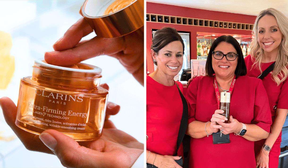 An evening of beauty with Clarins
