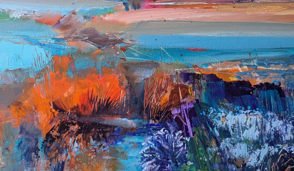 CONTEMPORARY LANDSCAPES IN ACRYLICS
