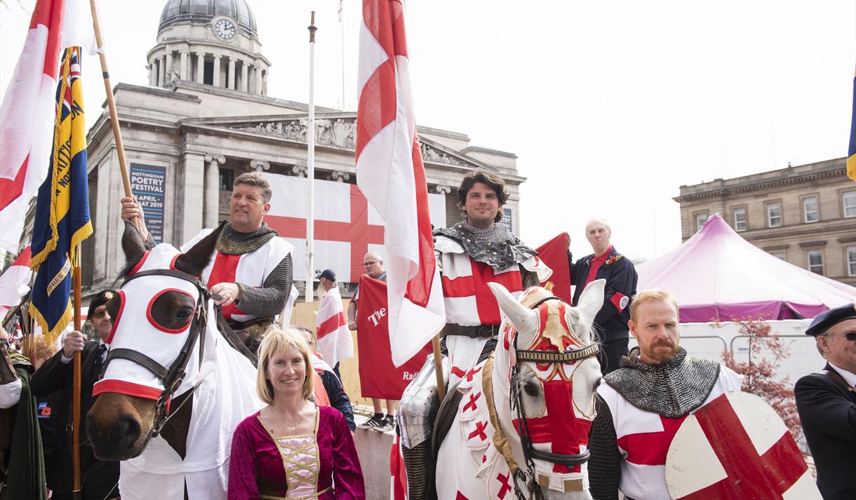 St George's Day 2022 in Nottingham - Visit Nottinghamshire