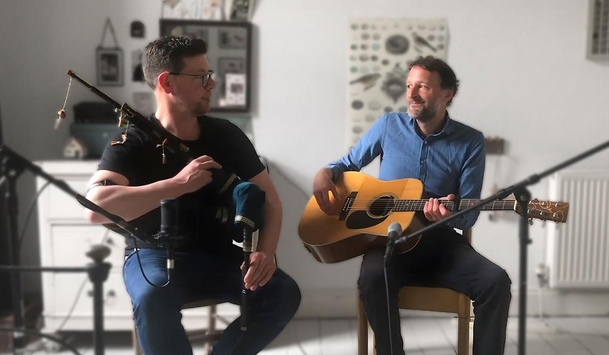 Photo of Donald WG Lindsay and Alasdair Roberts