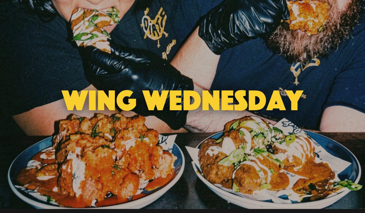 Wing Wednesdays at Bustler Market Nottingham
