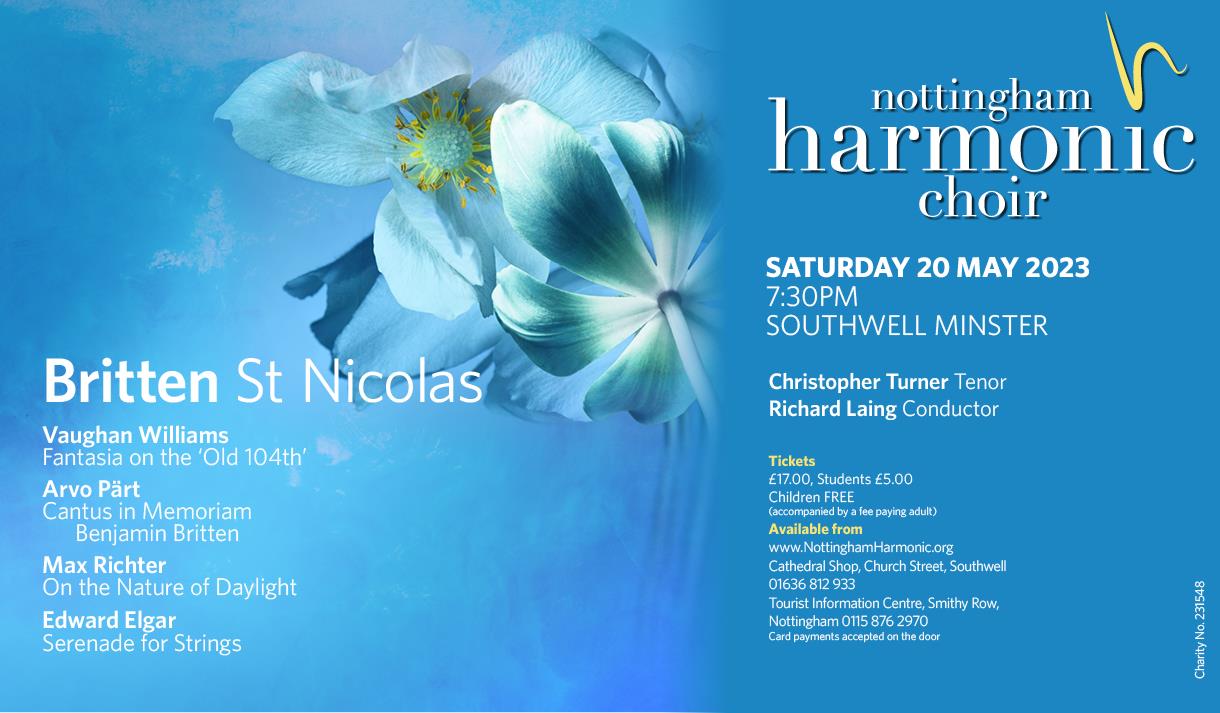 Britten St Nicolas - Nottingham Harmonic Choir