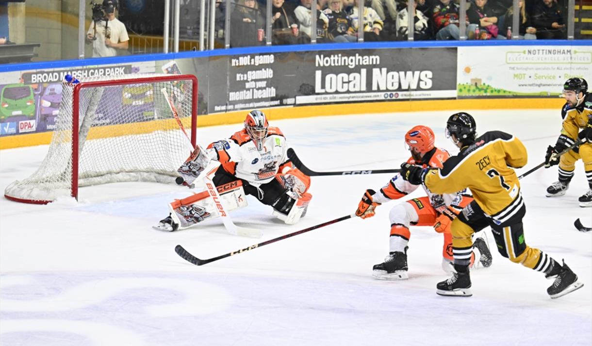 The Nottingham Panthers v Sheffield Steelers