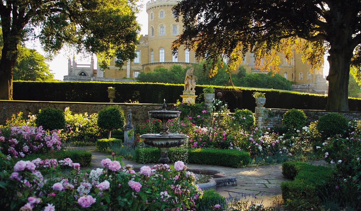 Belvoir Castle flower show