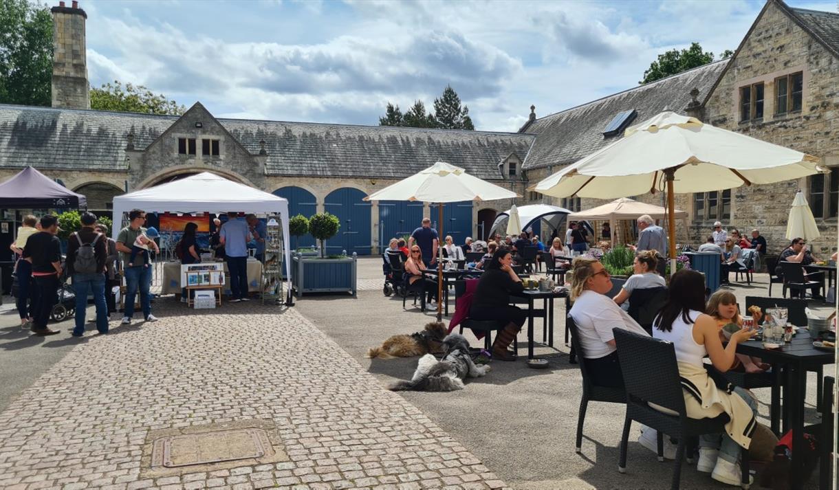 Courtyard Makers Market at Thoresby Park