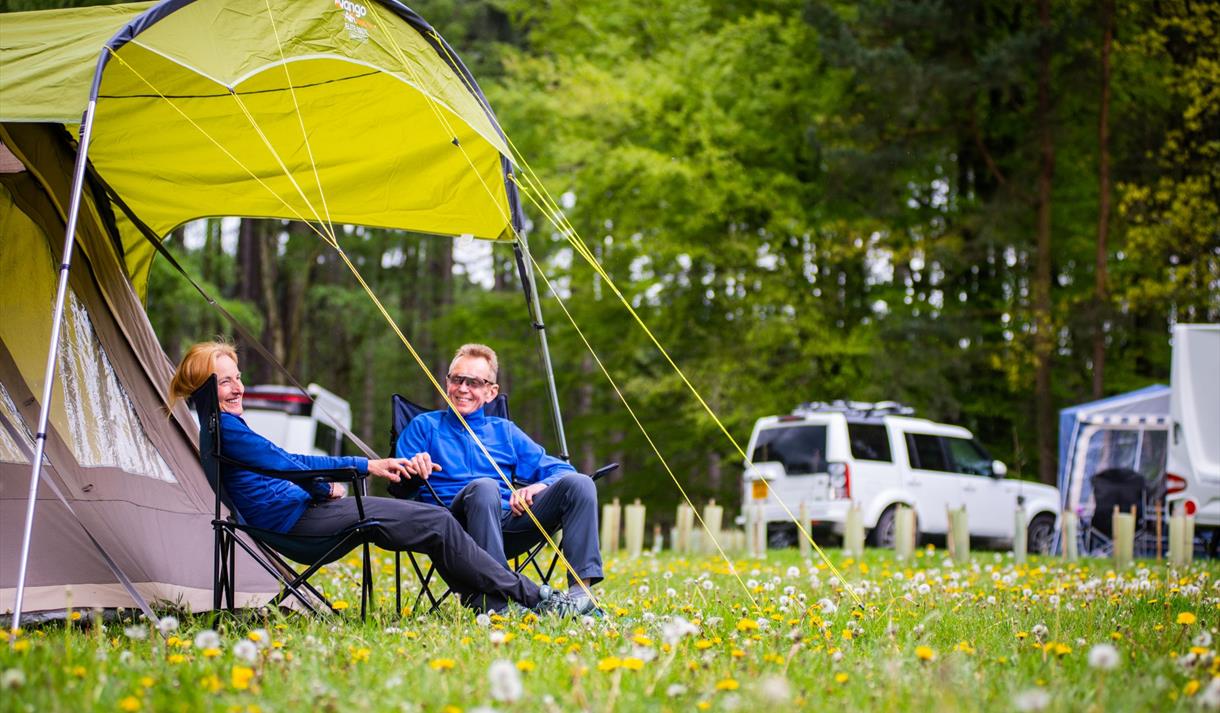 Sherwood Pines Camping in the Forest Site | Nottinghamshire