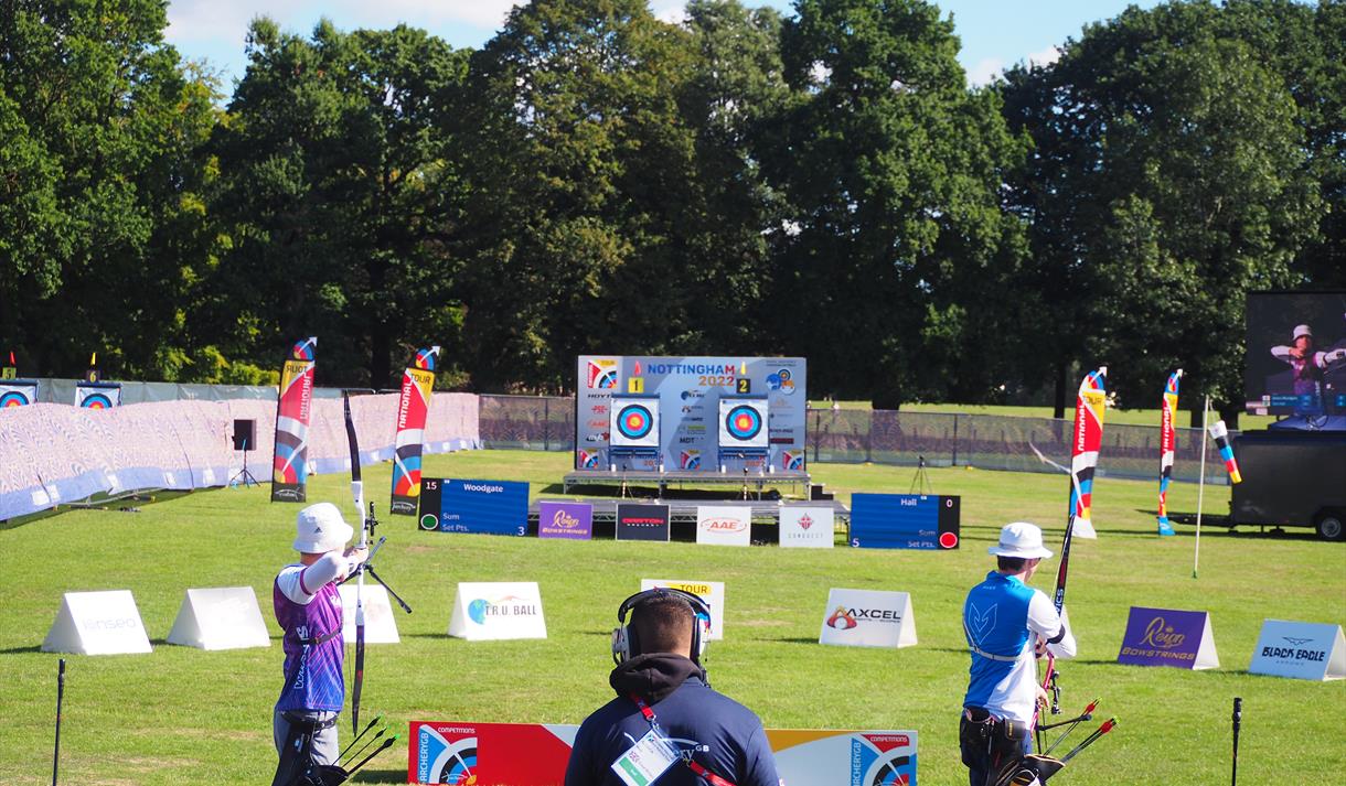 Archery GB National Tour Finals Visit Nottinghamshire