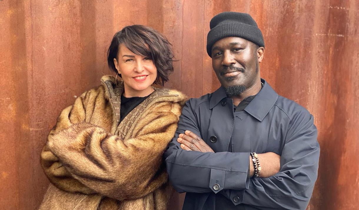 Photo of Tony Kofi & Aline Bzhezhimska
