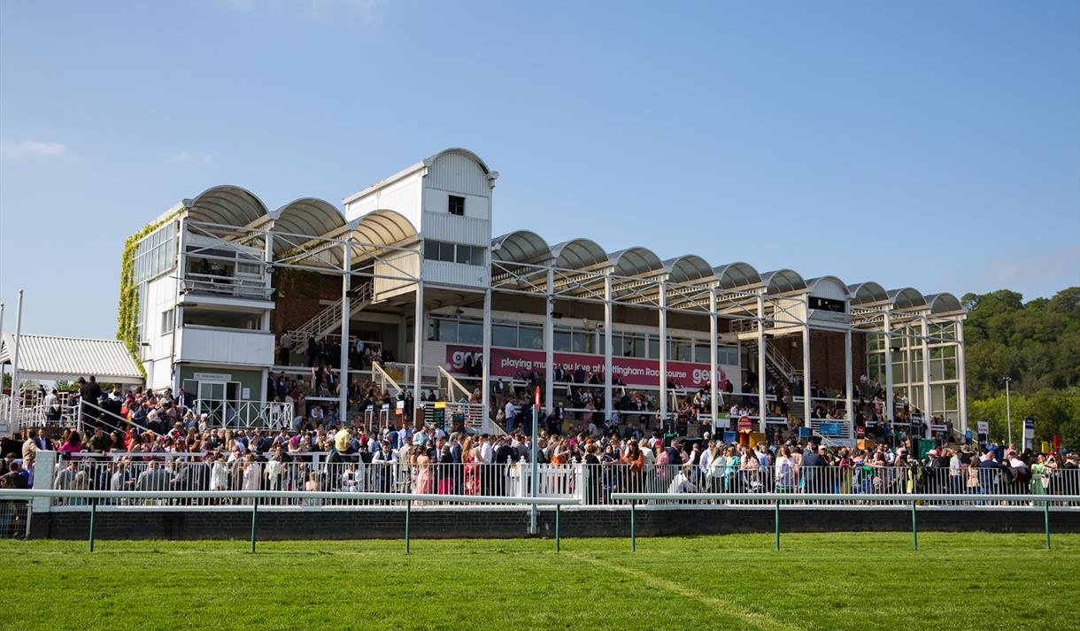Construction Day at Nottingham Racecourse

