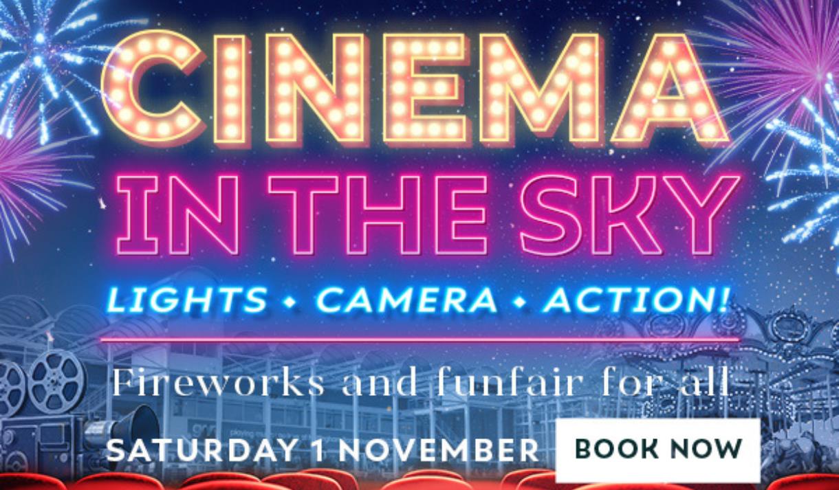 Cinema in the Sky at Nottingham Racecourse
