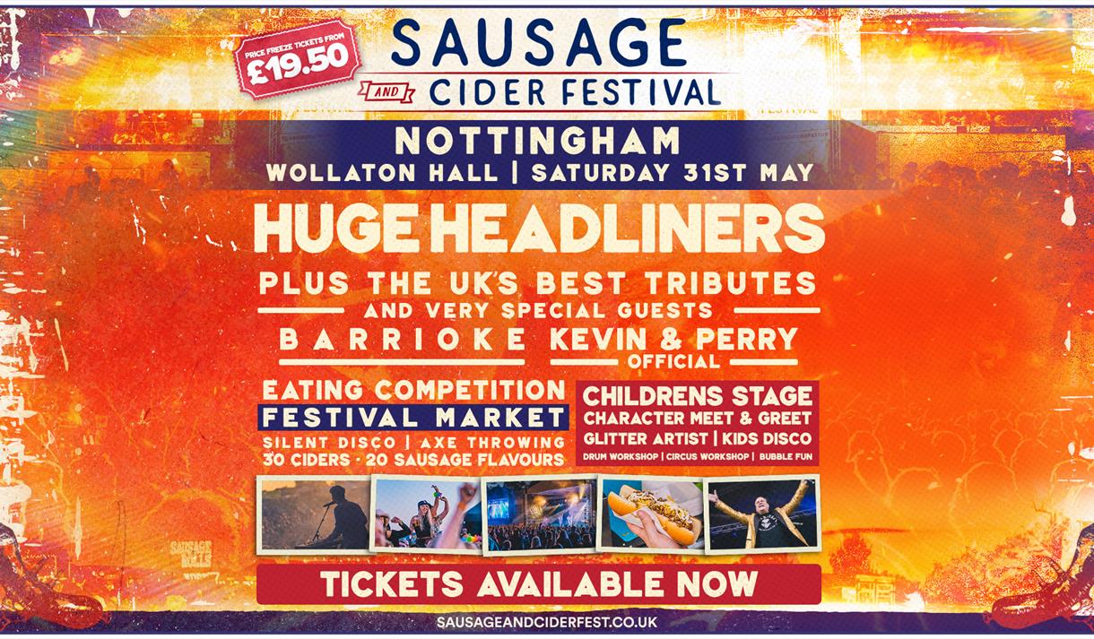 Sausage & Cider Festival artwork graphic