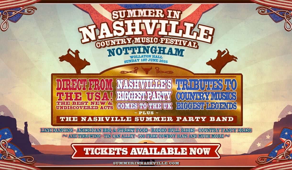 Summer in Nashville artwork graphic