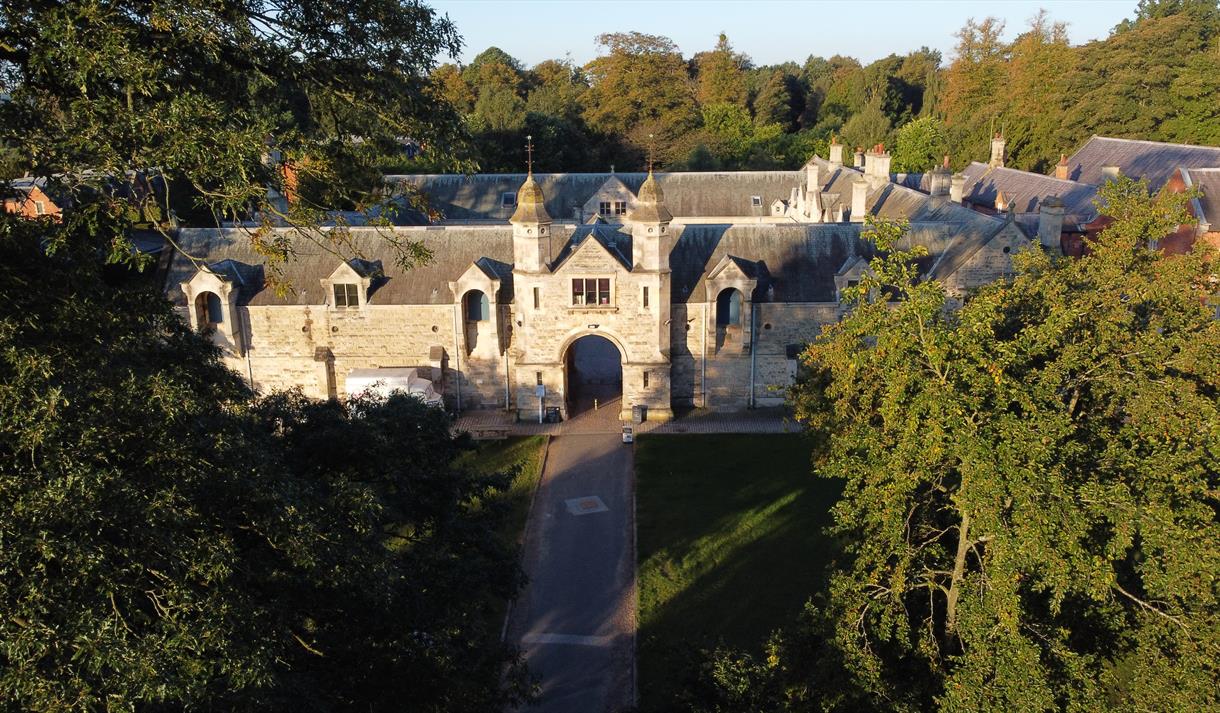 Image of Thoresby Park courtyard