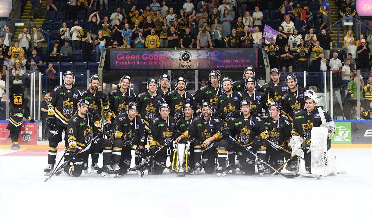 The Nottingham Panthers v Sheffield Steelers