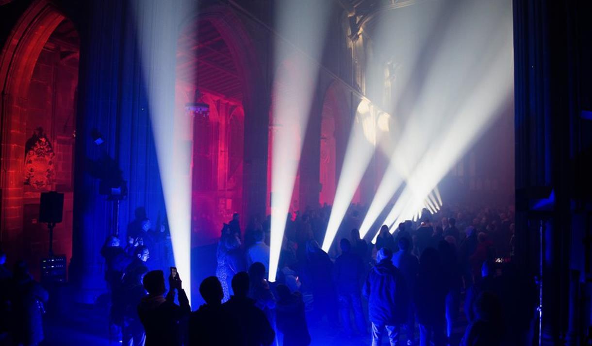 Light Night 2024 Standing Ground Visit Nottinghamshire