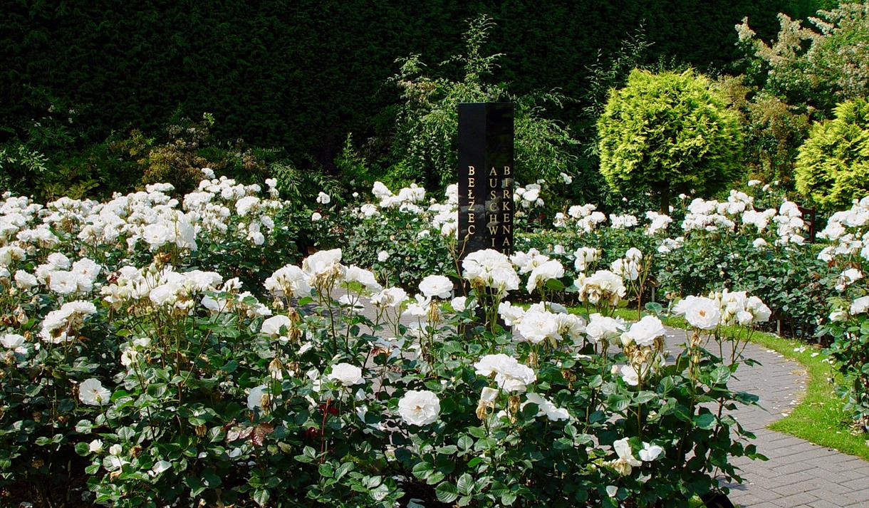 Photo of the memorial gardens