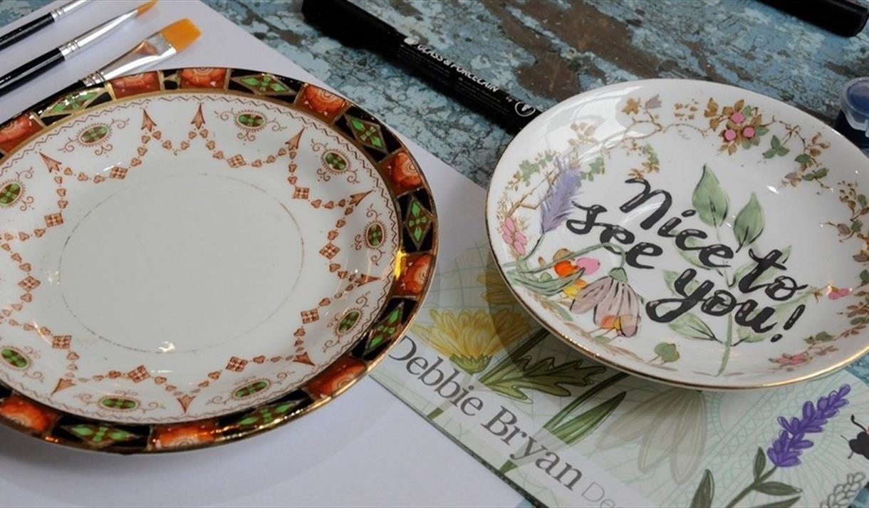 Craft of the Month: Plate Painting