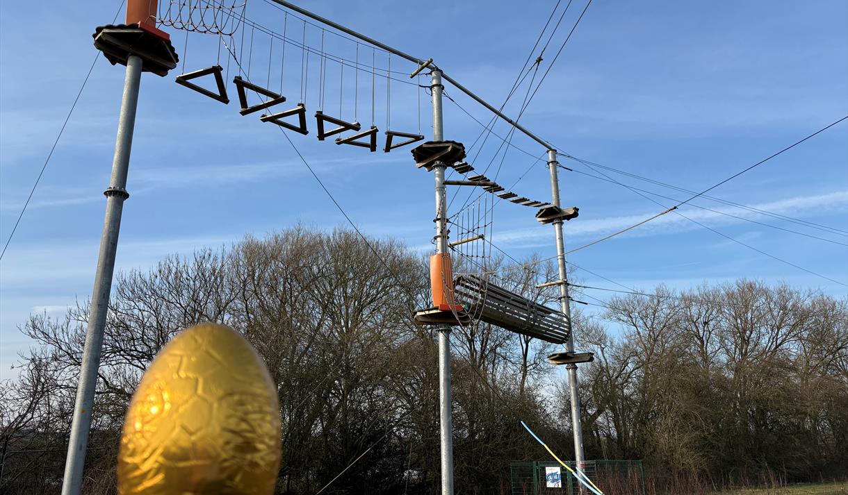 Adventures 6m high Easter Egg Hunts