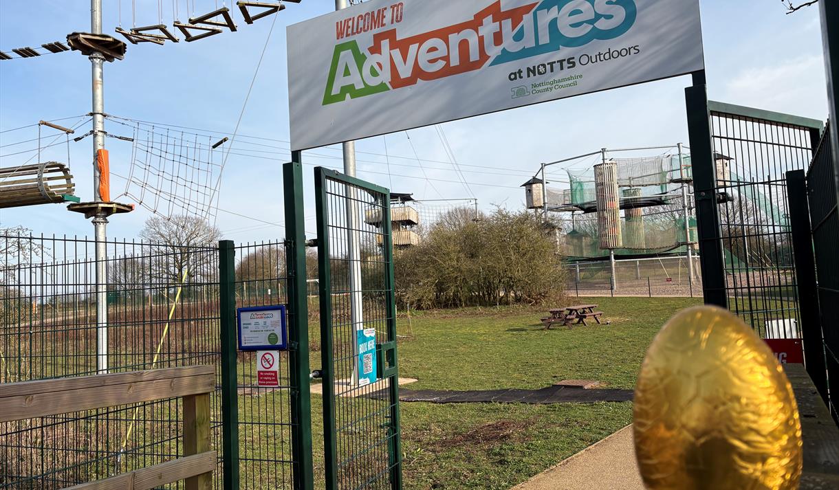 Adventures 6m high Easter Egg Hunts
