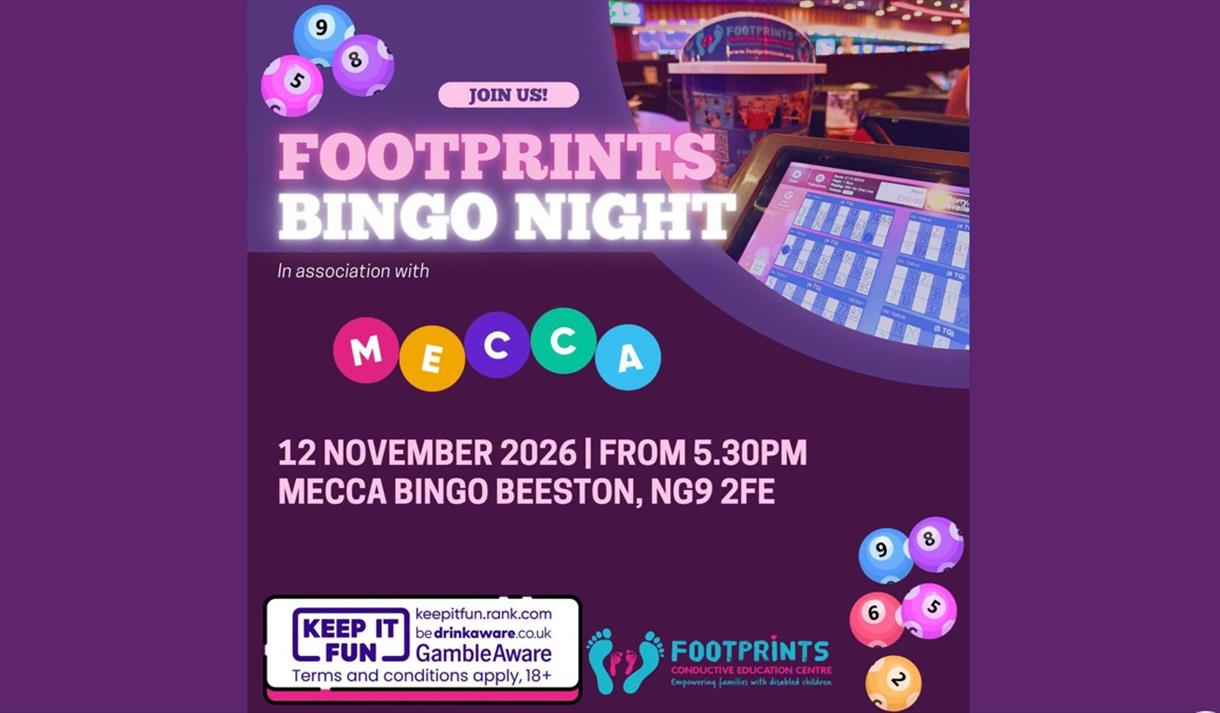 Bingo Night in support of Footprints