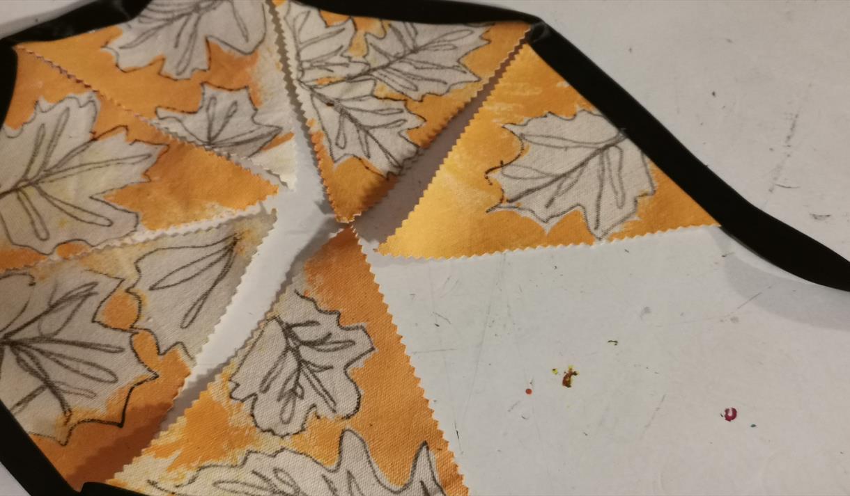 Leaf Print Bunting Workshop
