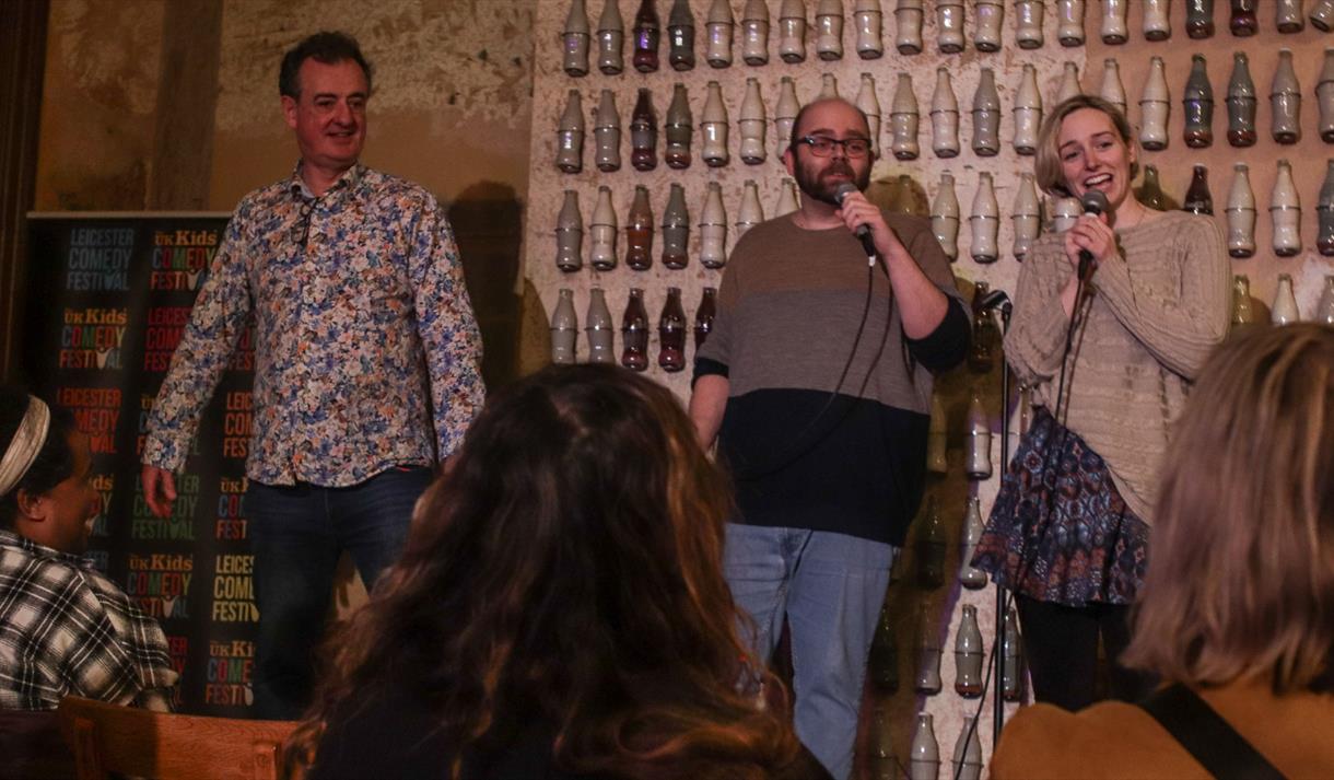Telling Tinder Tales, dating panel show at Nottingham Comedy Festival

