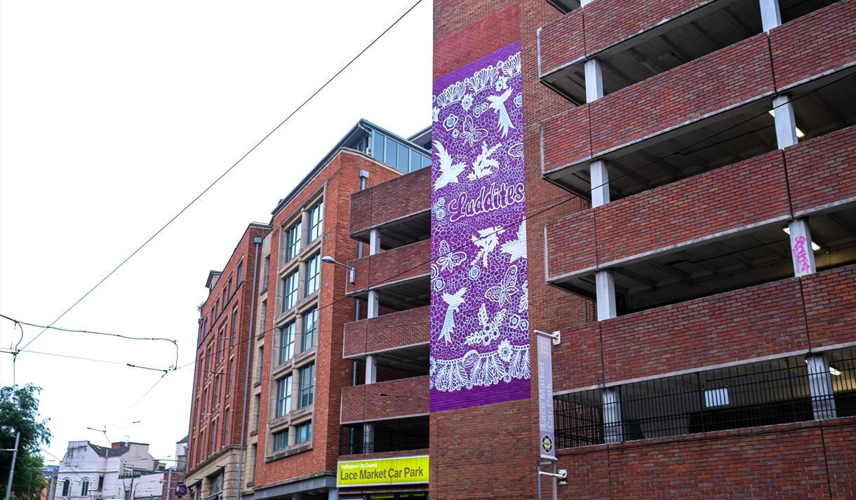 Lace Market Street Mural | Visit Nottinghamshire