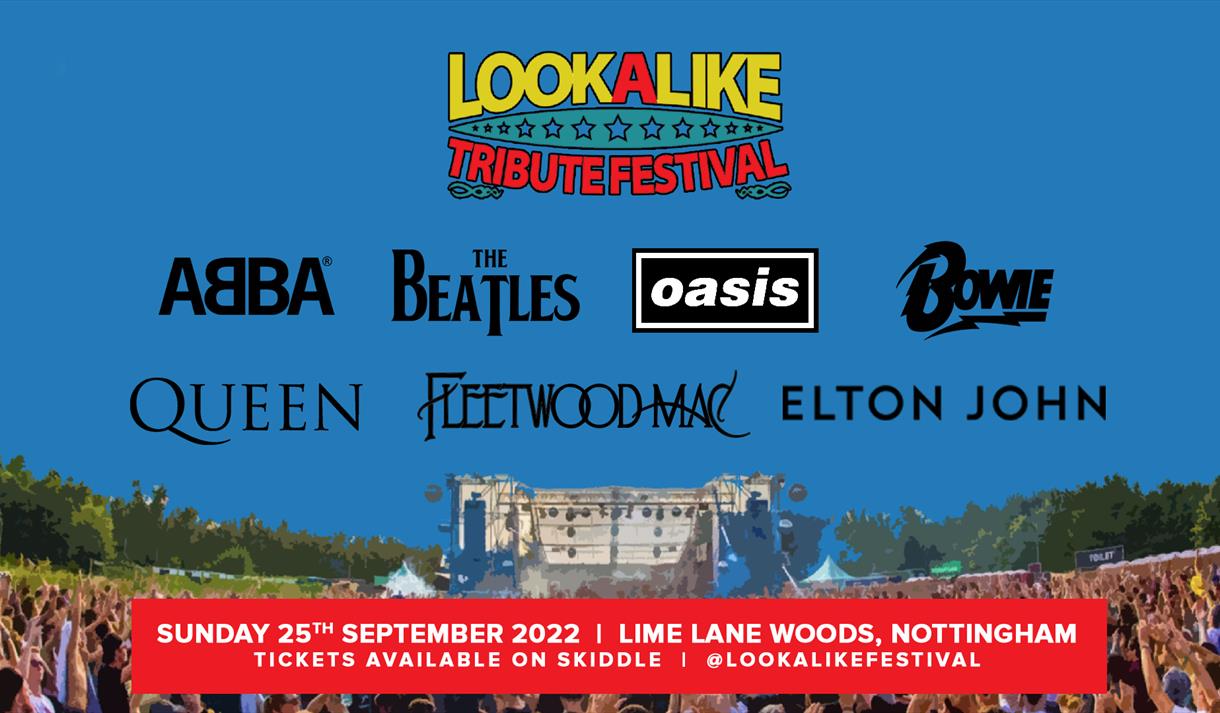 Look-A-Like Festival - Outdoor Tribute Festival - Visit Nottinghamshire