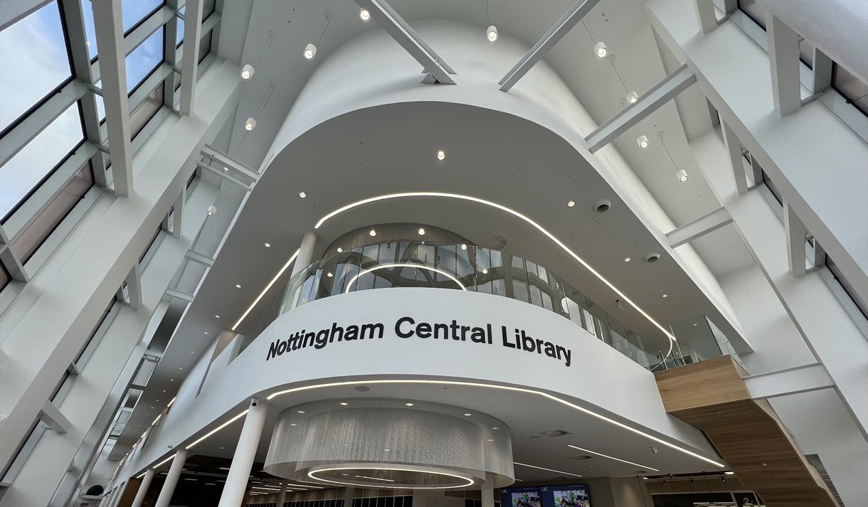 Nottingham Central Library Tour
