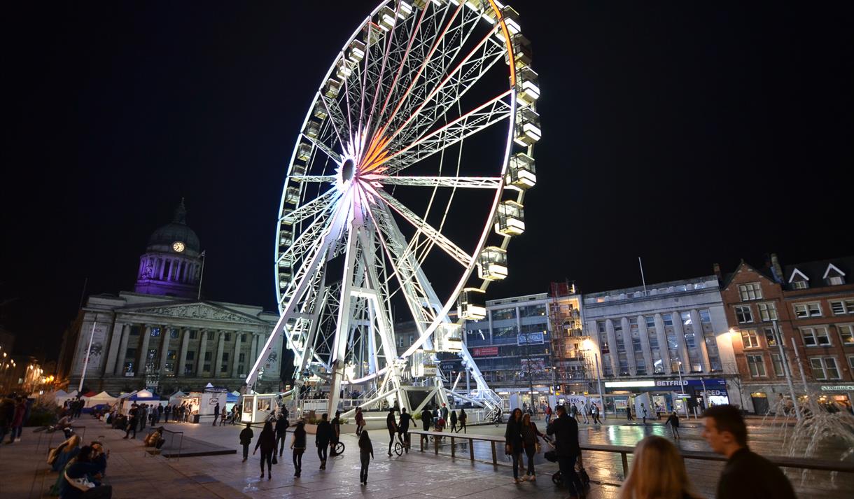 Christmas in Nottingham - The Wheel of Nottingham