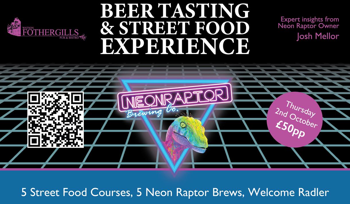 NEON RAPTOR Beer Tasting & Street Food Experience

