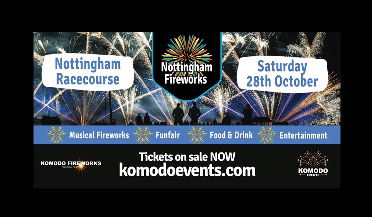 Nottingham Racecourse Fireworks 2023