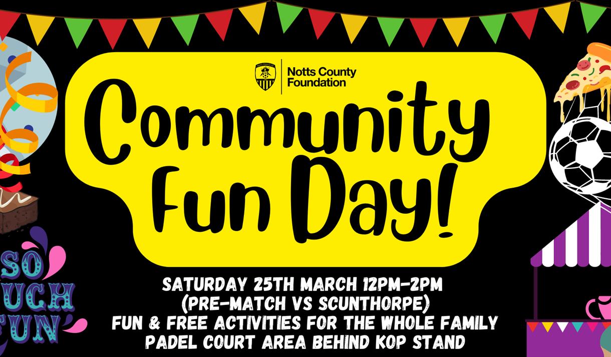 Notts County Foundation Community Fun Day